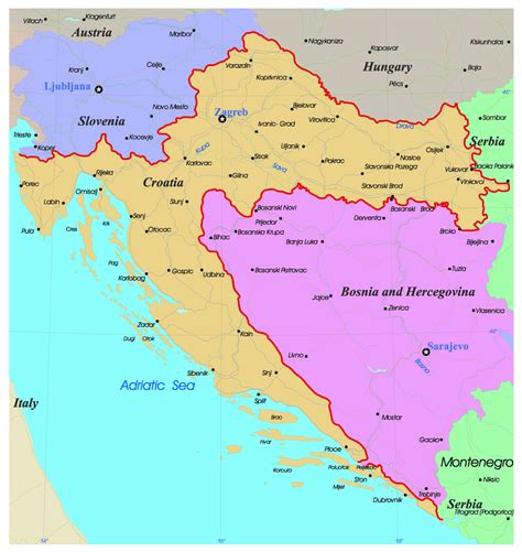 capital of croatia|main cities in croatia.